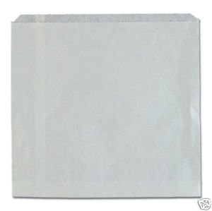 Bleached Paper Bag 1 Square "174x180"
